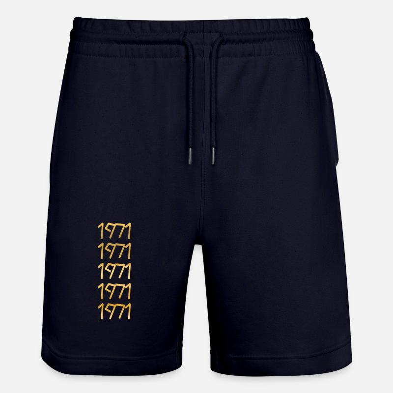 Freizeit 1971 - Stanley/Stella Unisex Bio Joggingshorts Trainer - Dark navy