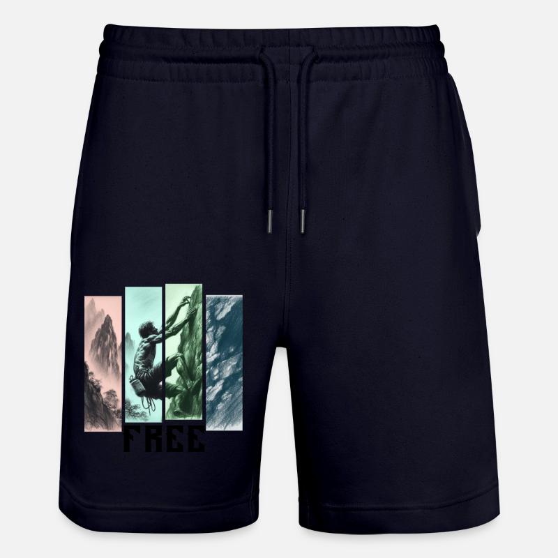 Grimper - Short de jogging bio TRAINER Stanley/Stella unisexe - marine foncé