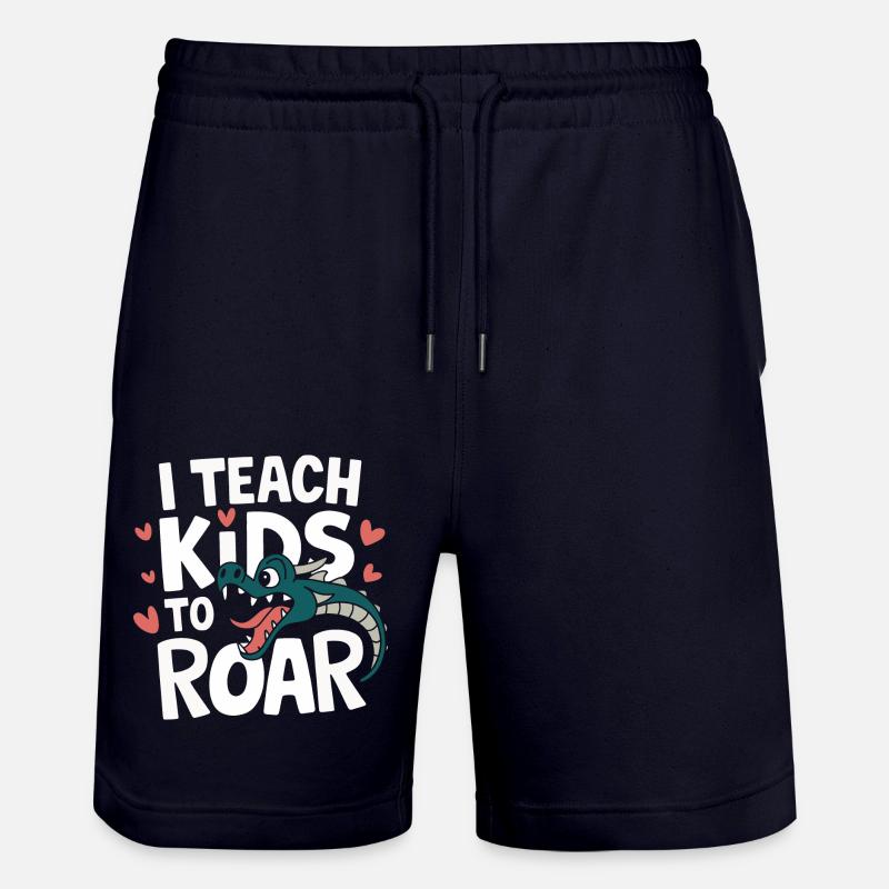 Speech Therapist Speech Therapy - Stanley/Stella Trainer Unisex Organic Jogging Shorts - dark navy
