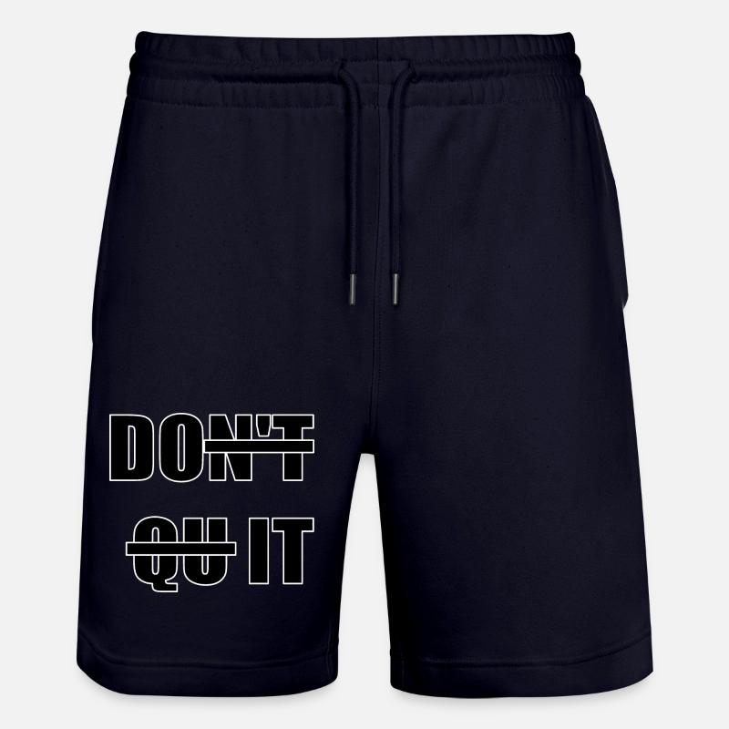 DO IT - Short de jogging bio TRAINER Stanley/Stella unisexe - marine foncé