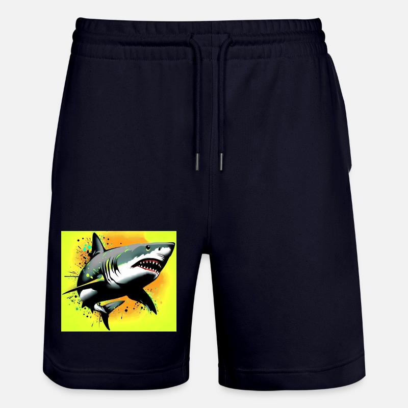 Requin - Short de jogging bio TRAINER Stanley/Stella unisexe - marine foncé