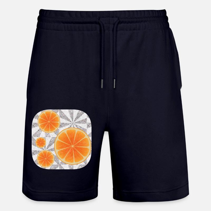 Orange Art - Short de jogging bio TRAINER Stanley/Stella unisexe - marine foncé