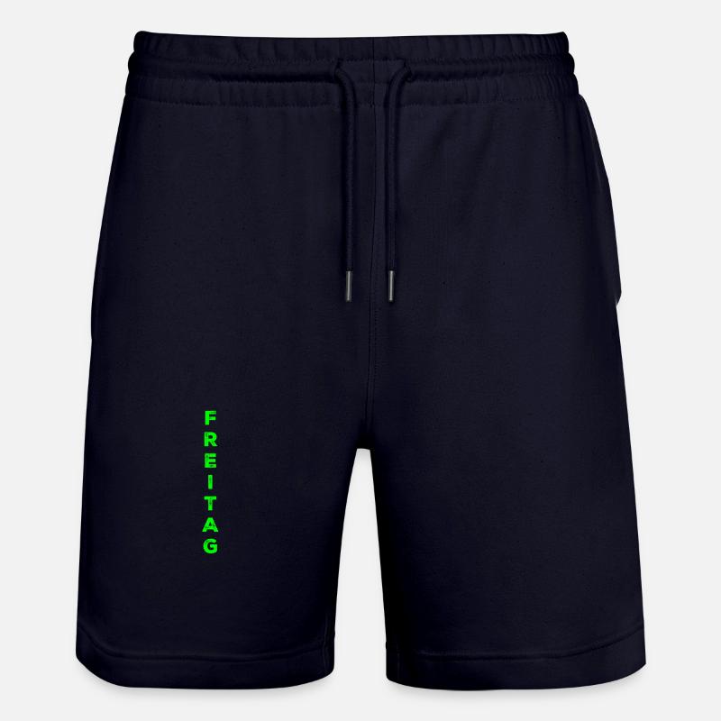 Vendredi - vert - Short de jogging bio TRAINER Stanley/Stella unisexe - marine foncé