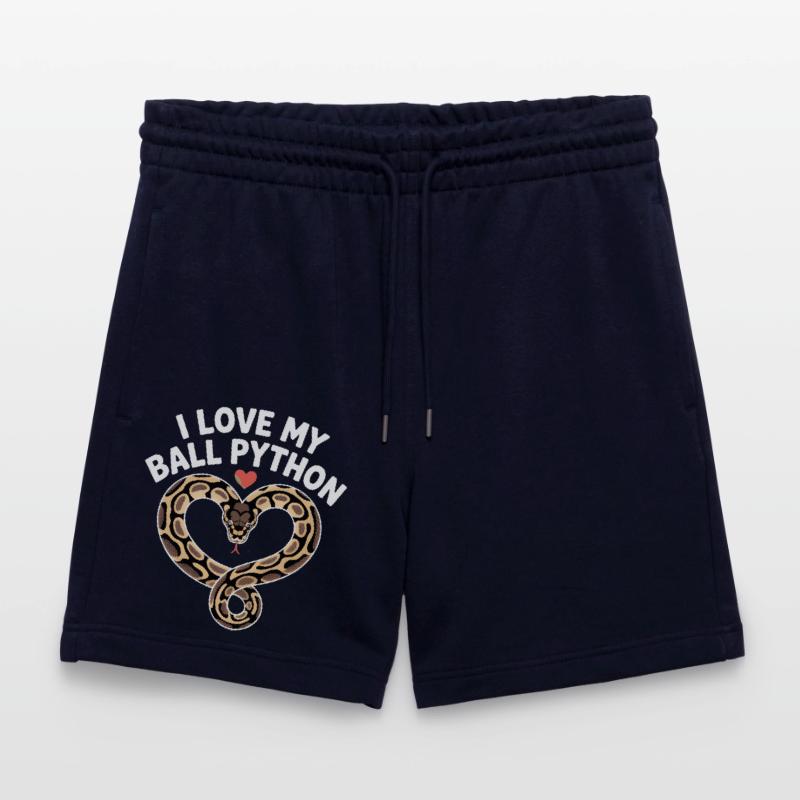 J’adore mon python royal ! Roi python Short de jogging bio TRAINER Stanley/Stella unisexe