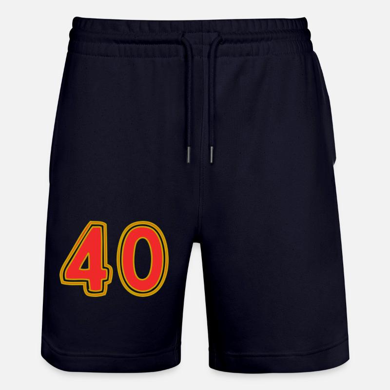 40 - Short de jogging bio TRAINER Stanley/Stella unisexe - marine foncé