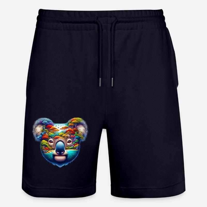 Koala - Short de jogging bio TRAINER Stanley/Stella unisexe - marine foncé