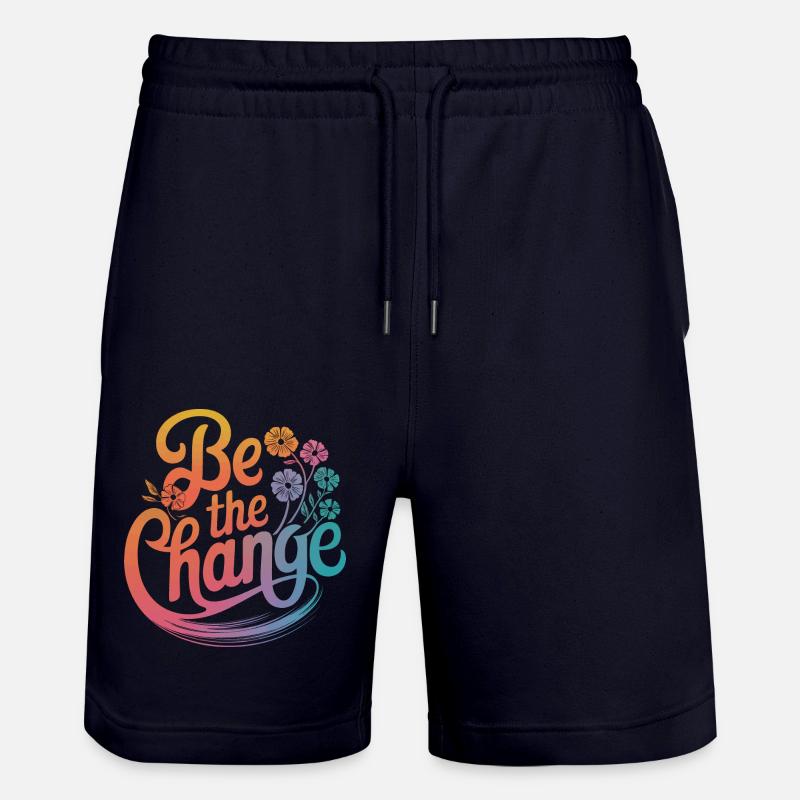 Altruisme Don désintéressé Donner d’école - Short de jogging bio TRAINER Stanley/Stella unisexe - marine foncé