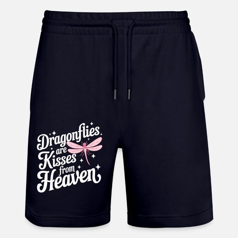 Libellule Libellules Insectes Nature - Short de jogging bio TRAINER Stanley/Stella unisexe - marine foncé