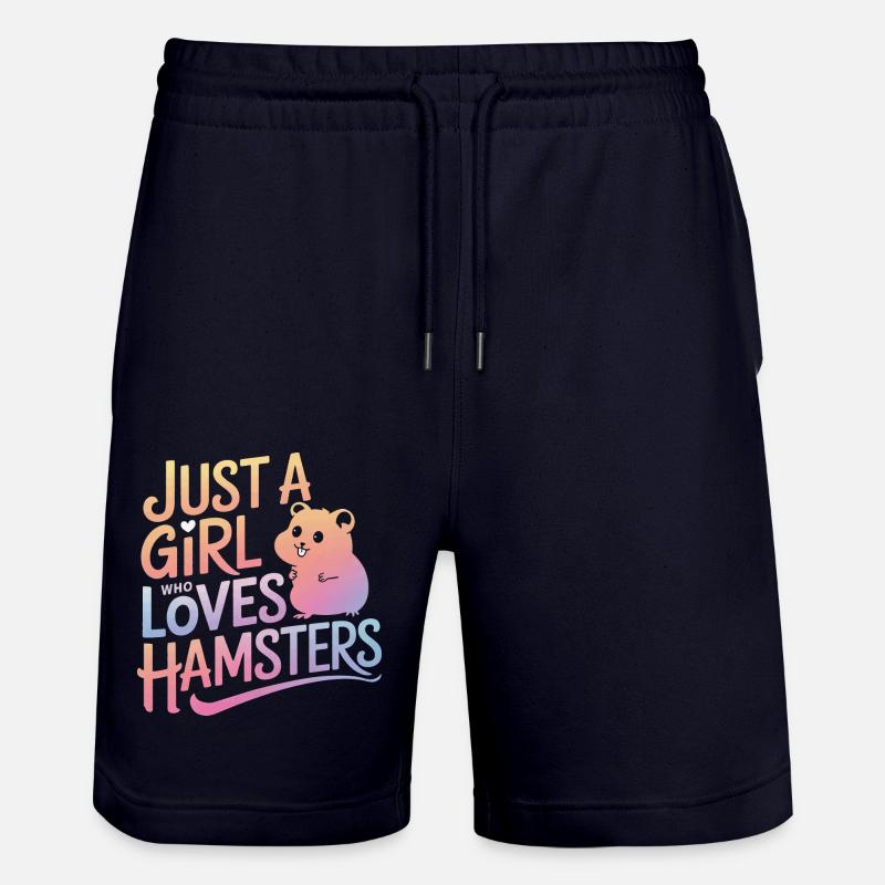 Hamster - Short de jogging bio TRAINER Stanley/Stella unisexe - marine foncé