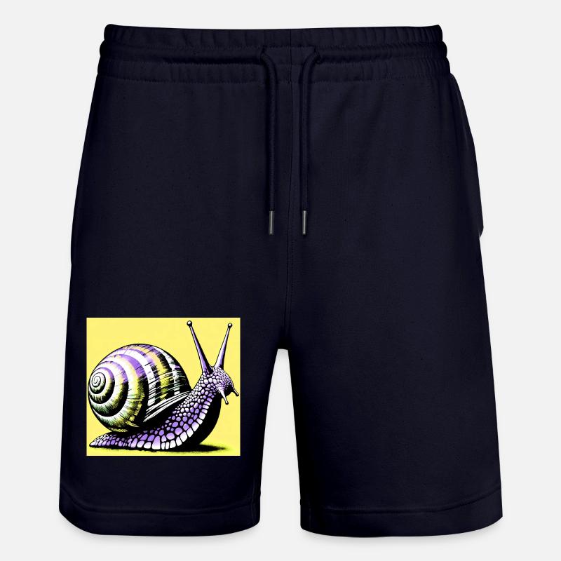 Escargot - Short de jogging bio TRAINER Stanley/Stella unisexe - marine foncé