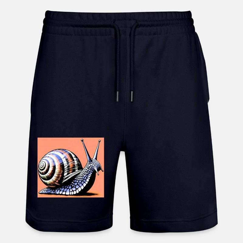 Escargot - Short de jogging bio TRAINER Stanley/Stella unisexe - marine foncé