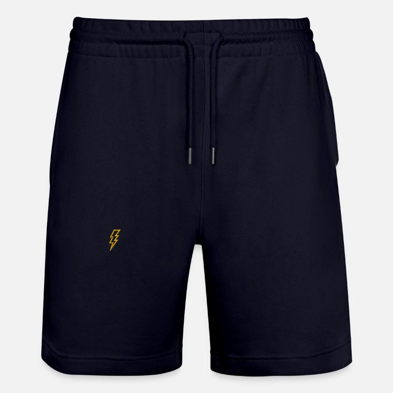 Blitz bestickt - Stanley/Stella Unisex Bio Joggingshorts Trainer  - Dark navy