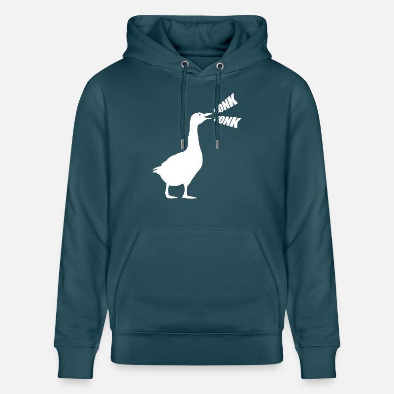 Honk d'oie - Sweat à capuche bio CRUISER Stanley/Stella Unisexe - bleu pétrole foncé