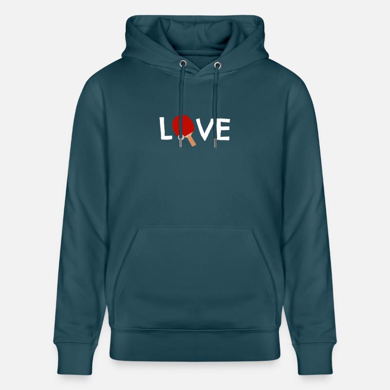 Ping-ping-lt - Sweat à capuche bio CRUISER Stanley/Stella Unisexe - bleu pétrole foncé