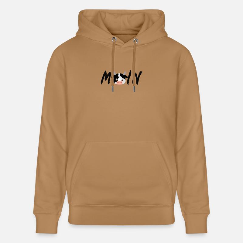 Moin_Schwarz - Sweat à capuche bio CRUISER Stanley/Stella Unisexe - caramel 