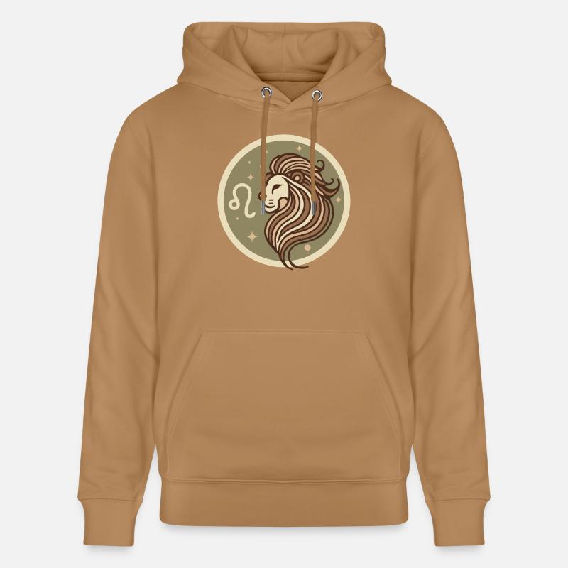 Design « Majesté dorée » - Sweat à capuche bio CRUISER Stanley/Stella Unisexe - caramel 