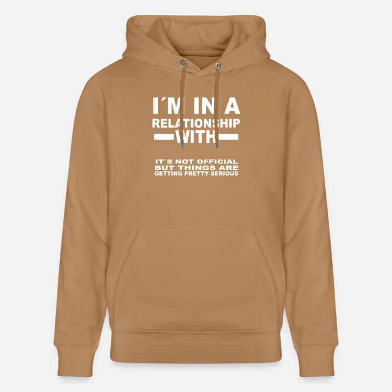 CUSTOM relation d'anniversaire MER. - Sweat à capuche bio CRUISER Stanley/Stella Unisexe - caramel 