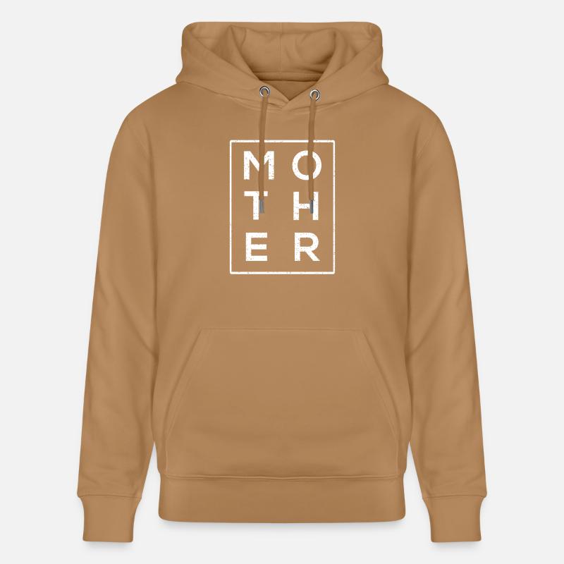 MÈRE - MAMA - MUTTI - Sweat à capuche bio CRUISER Stanley/Stella Unisexe - caramel 