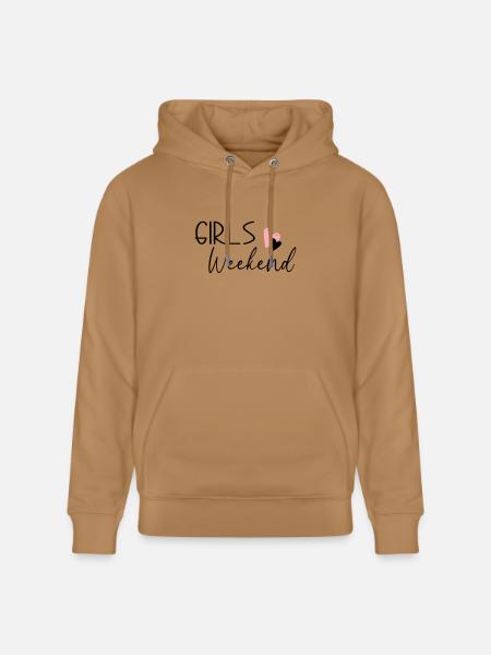 Week-end des filles - Sweat à capuche bio CRUISER Stanley/Stella Unisexe - caramel 