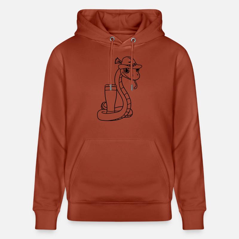 Fête de la bière bavaroise - Sweat à capuche bio CRUISER Stanley/Stella Unisexe - terracotta