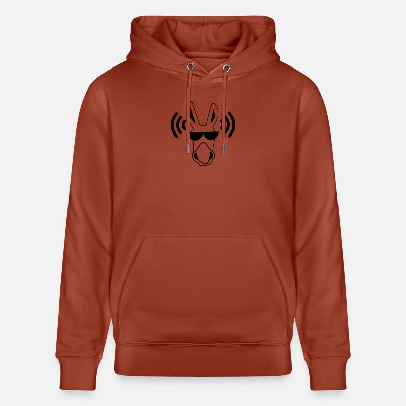 baudet - Sweat à capuche bio CRUISER Stanley/Stella Unisexe - terracotta