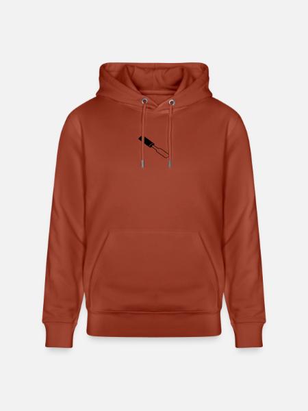Ciseaux / Outils - Sweat à capuche bio CRUISER Stanley/Stella Unisexe - terracotta