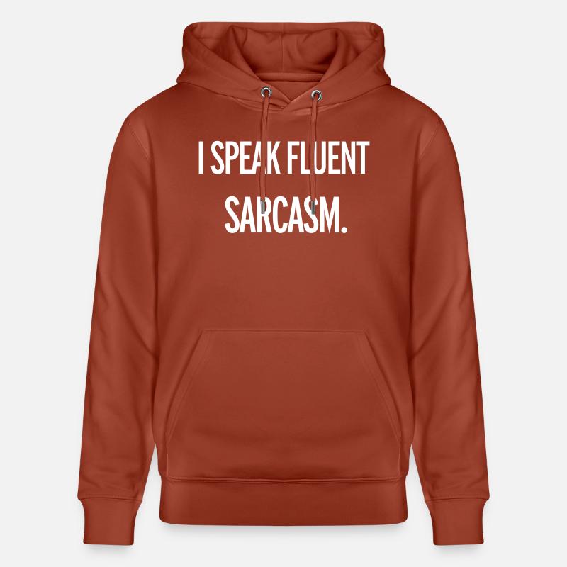 Sarcasm - Sweat à capuche bio CRUISER Stanley/Stella Unisexe - terracotta