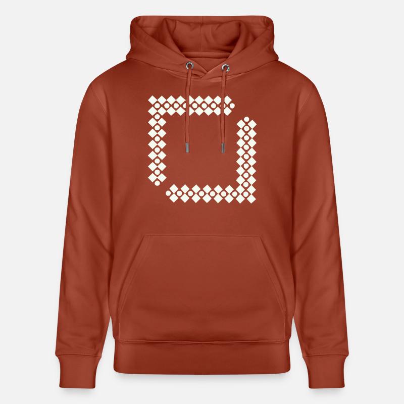 Motif Vriereck - Sweat à capuche bio CRUISER Stanley/Stella Unisexe - terracotta