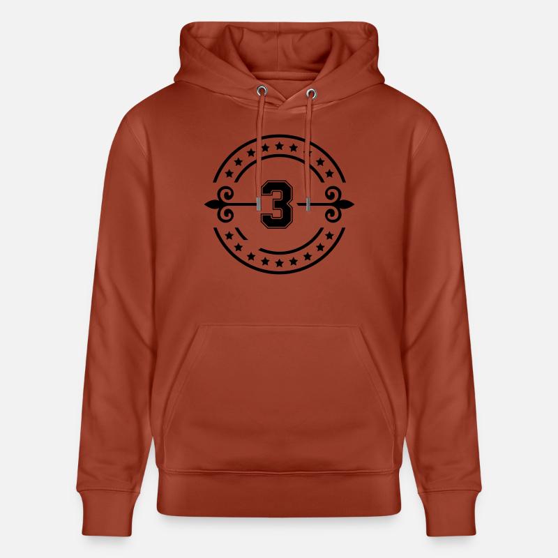 3 - Sweat à capuche bio CRUISER Stanley/Stella Unisexe - terracotta