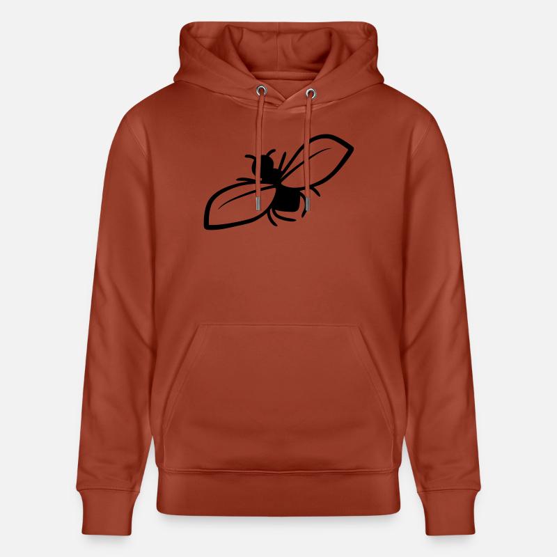 Conception De mouche ennuyeuse - Sweat à capuche bio CRUISER Stanley/Stella Unisexe - terracotta