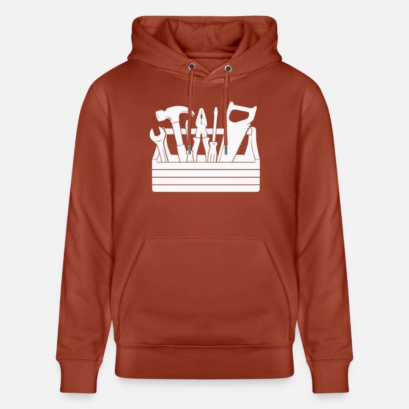 toolbox - Sweat à capuche bio CRUISER Stanley/Stella Unisexe - terracotta