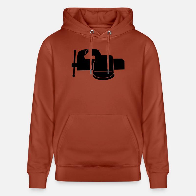 étaux_m1 - Sweat à capuche bio CRUISER Stanley/Stella Unisexe - terracotta