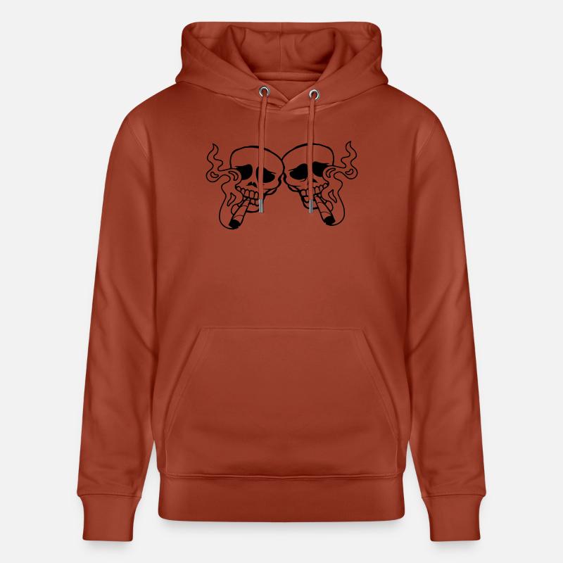 Team 2 Joint Schädel - Stanley/Stella Unisex Bio-Hoodie CRUISER  - Terrakotta