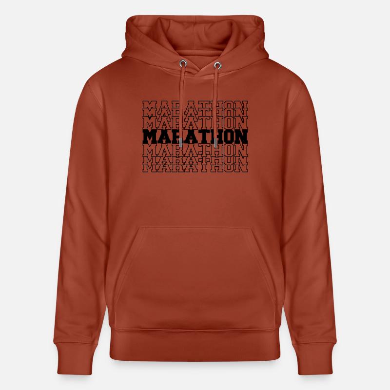 marathon - Sweat à capuche bio CRUISER Stanley/Stella Unisexe - terracotta