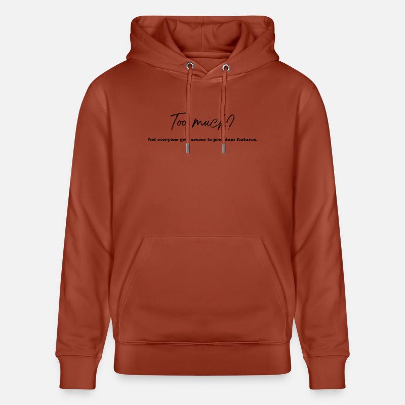 Pas trop - Sweat à capuche bio CRUISER Stanley/Stella Unisexe - terracotta