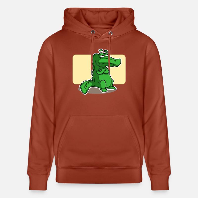 crocodile doux - Sweat à capuche bio CRUISER Stanley/Stella Unisexe - terracotta