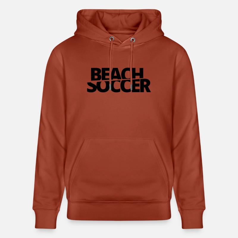 BEACH SOCCER Store Logo - Sweat à capuche bio CRUISER Stanley/Stella Unisexe - terracotta