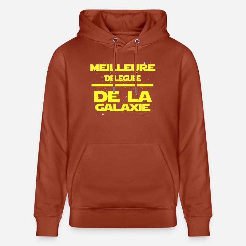 Deleguee - Sweat à capuche bio CRUISER Stanley/Stella Unisexe - terracotta