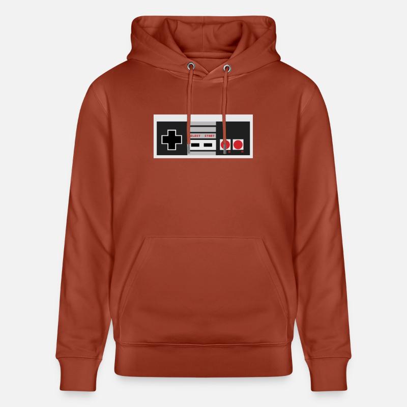 nes Controller - Stanley/Stella Unisex Bio-Hoodie CRUISER  - Terrakotta
