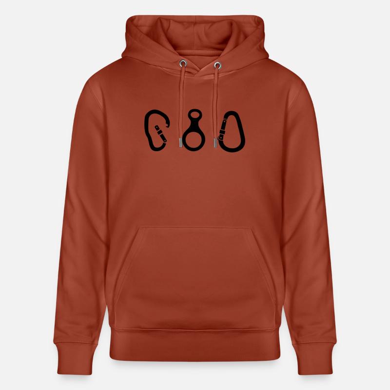 Escalade - Sweat à capuche bio CRUISER Stanley/Stella Unisexe - terracotta