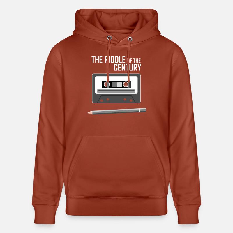 Cassette - L'énigme du siècle - Sweat à capuche bio CRUISER Stanley/Stella Unisexe - terracotta