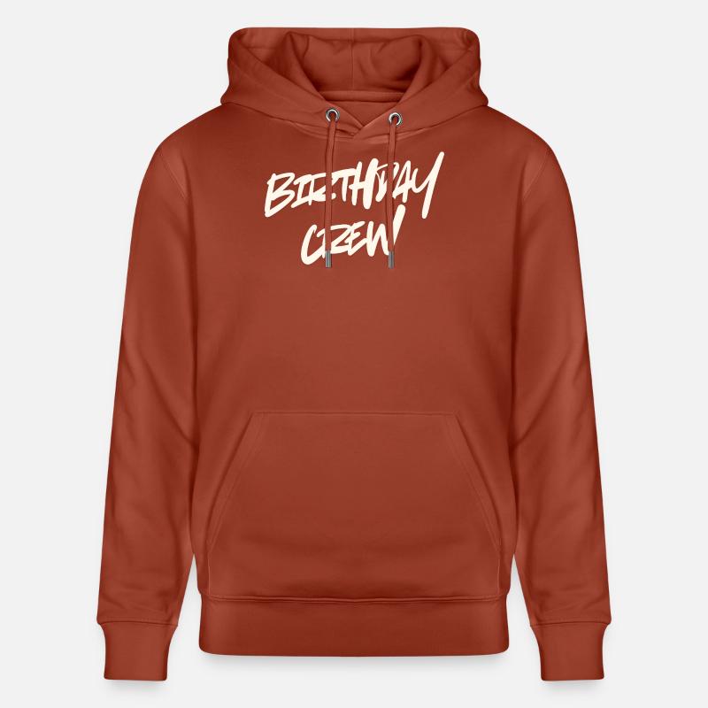 Équipe d’anniversaire - Sweat à capuche bio CRUISER Stanley/Stella Unisexe - terracotta