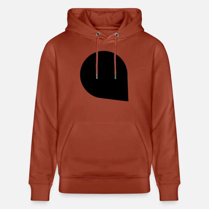 info-bulle Bubble message Discuter - Sweat à capuche bio CRUISER Stanley/Stella Unisexe - terracotta