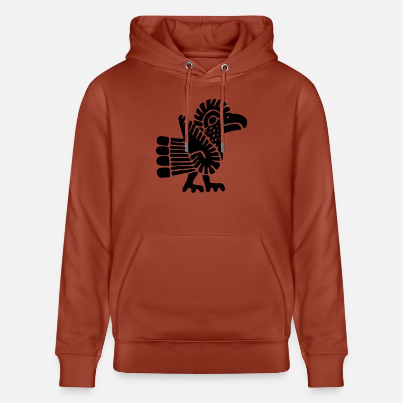 oiseau Maya - Sweat à capuche bio CRUISER Stanley/Stella Unisexe - terracotta