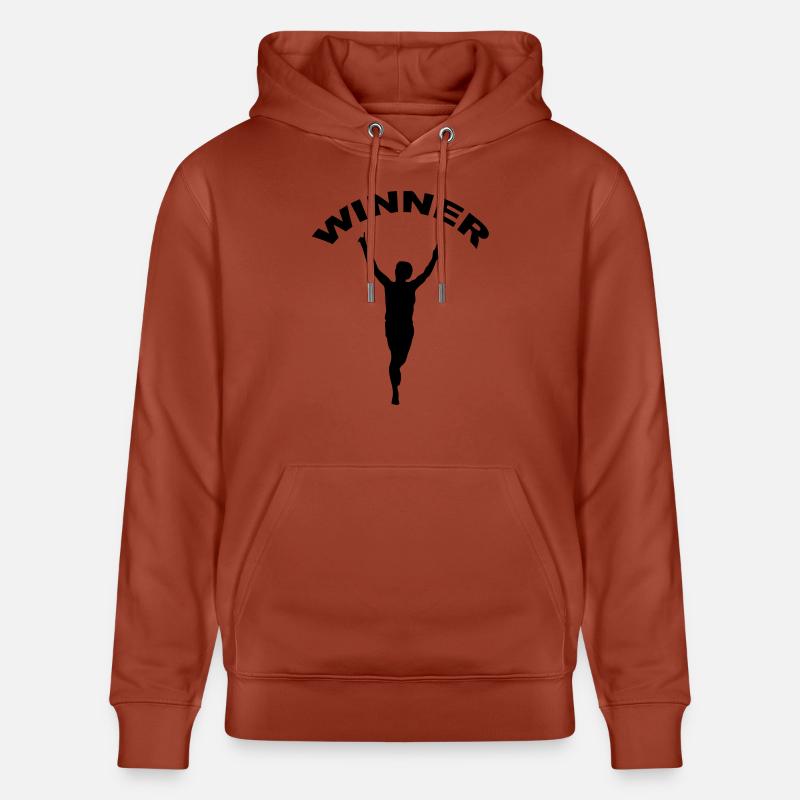 winner runner - Sweat à capuche bio CRUISER Stanley/Stella Unisexe - terracotta