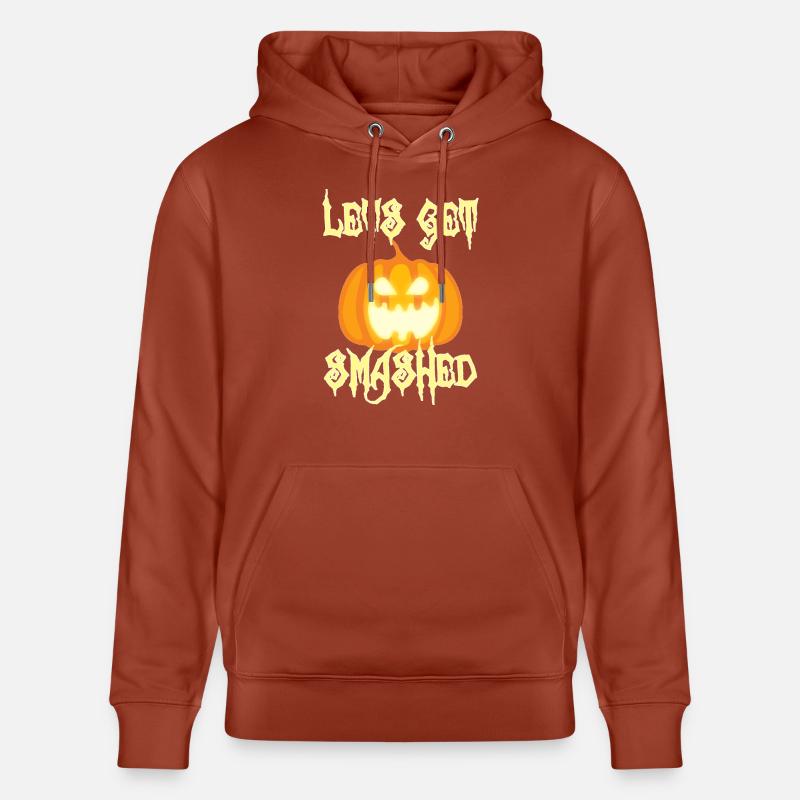 Halloween: Let 's Get Smashed - Sweat à capuche bio CRUISER Stanley/Stella Unisexe - terracotta
