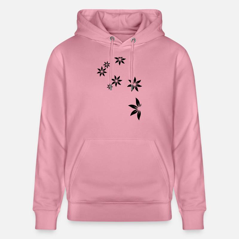 Fleurs, déco, fleur - Sweat à capuche bio CRUISER Stanley/Stella Unisexe - lilas onirique