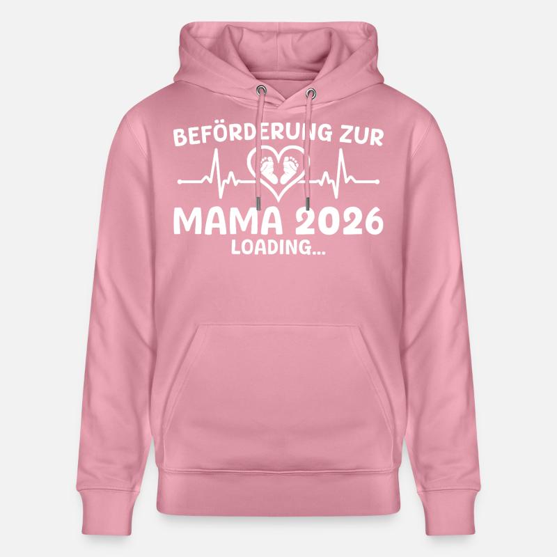 Werdende Mutter 2026 loading - Mama - Stanley/Stella Unisex Bio-Hoodie CRUISER - Lila Traum