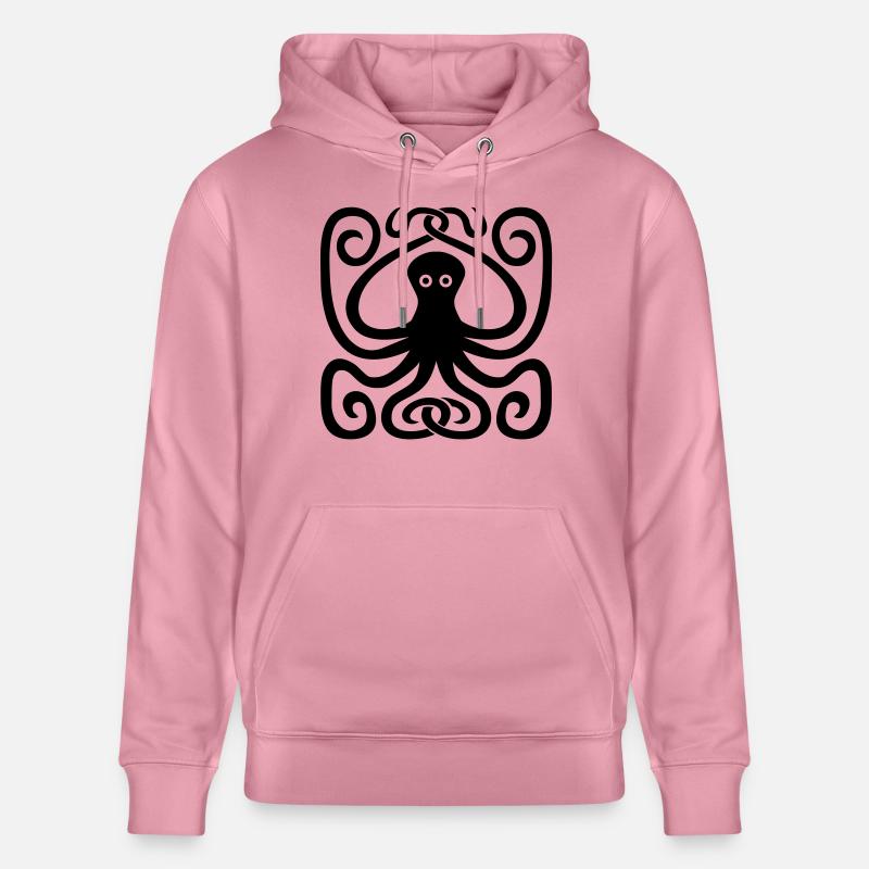 Octopus - Sweat à capuche bio CRUISER Stanley/Stella Unisexe - lilas onirique