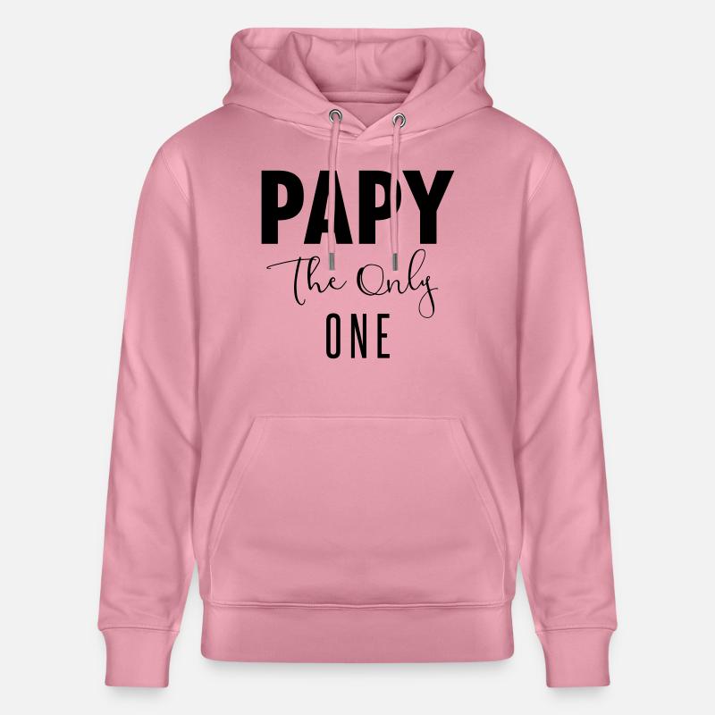 papy the only one - Sweat à capuche bio CRUISER Stanley/Stella Unisexe - lilas onirique
